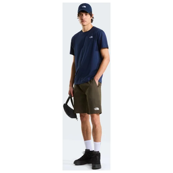 The North Face Evolution Simple Dome Nf0a8cz28k21 Lacivert Kısa Kollu Bisiklet Yaka Erkek Tişört - Görsel 3
