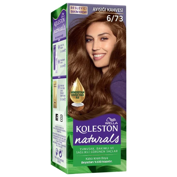 Koleston Naturals 6.73 Ayışığı Kahvesi Saç Boyası - Görsel 6