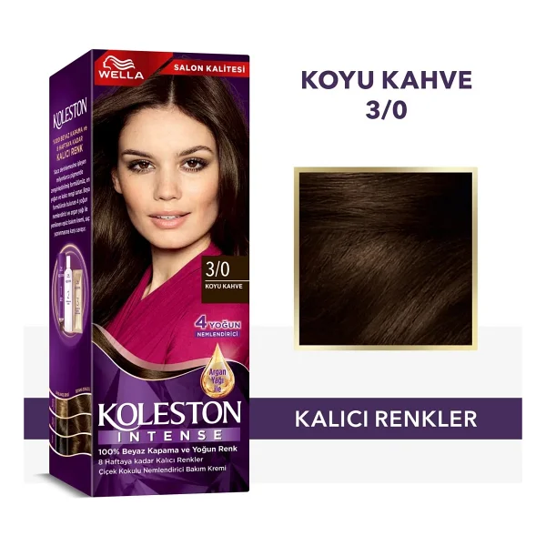 Koleston Intense 3.0 Koyu Kahve Saç Boyası - Görsel 2