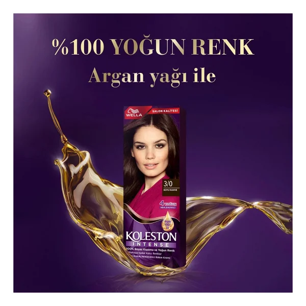 Koleston Intense 3.0 Koyu Kahve Saç Boyası - Görsel 5