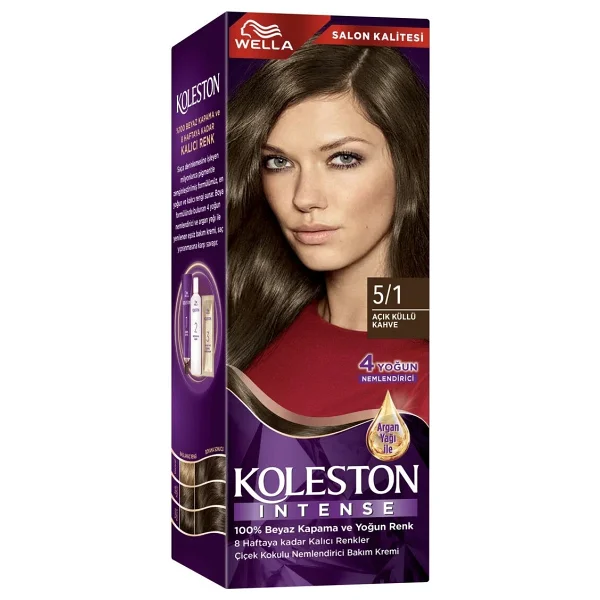 Koleston Intense 5.1 Açık Küllü Kahve Saç Boyası - Görsel 9