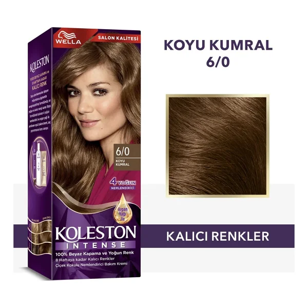 Koleston Intense 6.0 Koyu Kumral Saç Boyası - Görsel 3