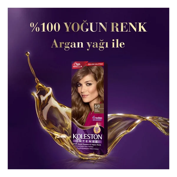 Koleston Intense 6.0 Koyu Kumral Saç Boyası - Görsel 6