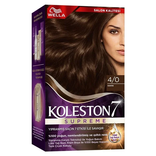 Koleston Supreme 4.0 Kahve Saç Boyası - Görsel 8