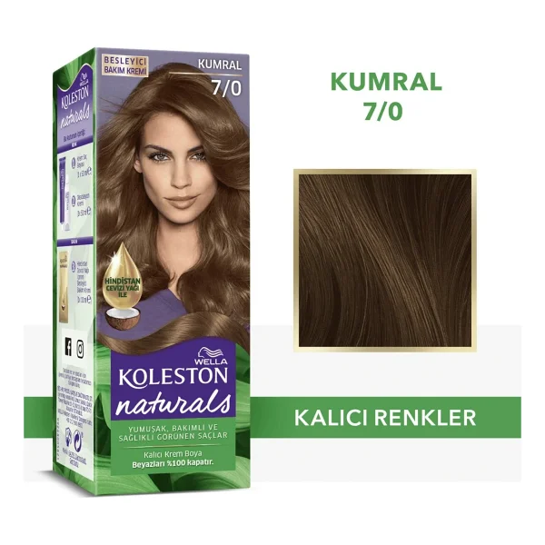Koleston Naturals 7.0 Kumral Saç Boyası - Görsel 2