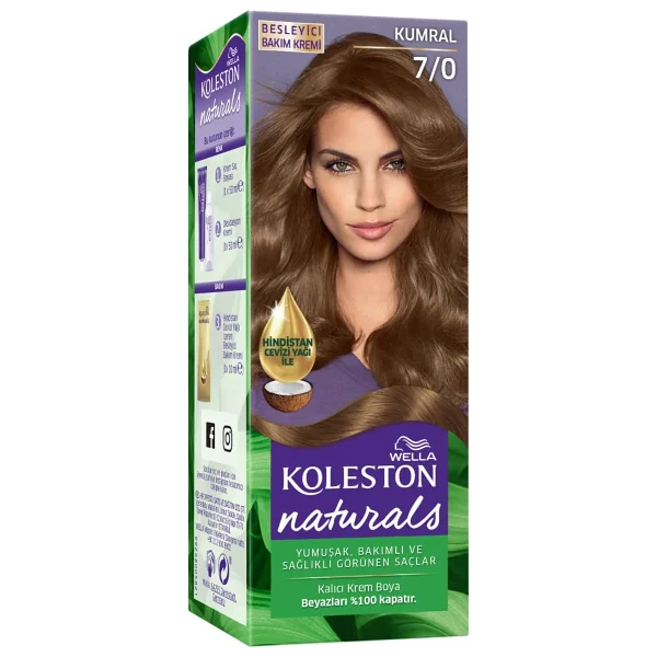Koleston Naturals 7.0 Kumral Saç Boyası - Görsel 8