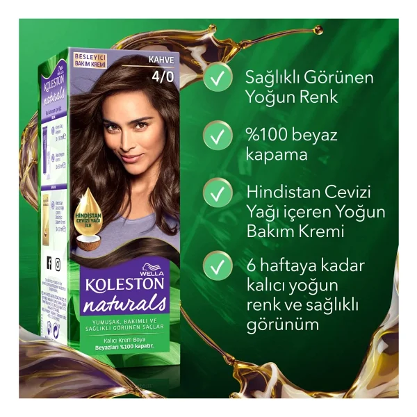 Koleston Naturals 4.0 Kahve Saç Boyası - Görsel 9