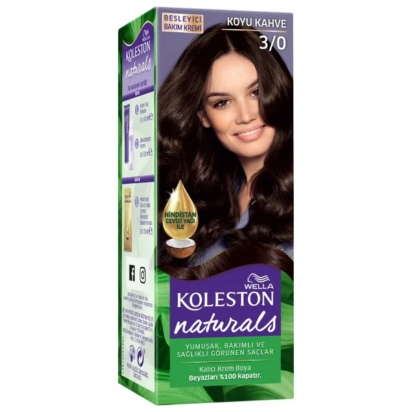 Koleston Naturals 3.0 Koyu Kahve Saç Boyası - Görsel 7