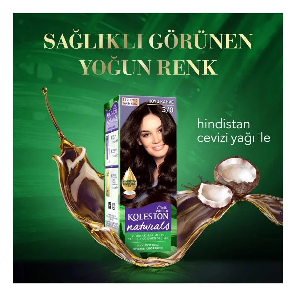 Koleston Naturals 3.0 Koyu Kahve Saç Boyası - Görsel 8