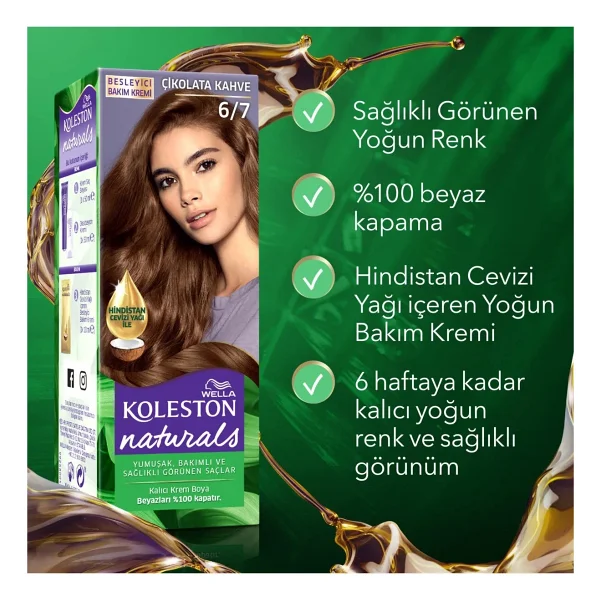 Koleston Naturals 6.7 Çikolata Kahve Saç Boyası - Görsel 10