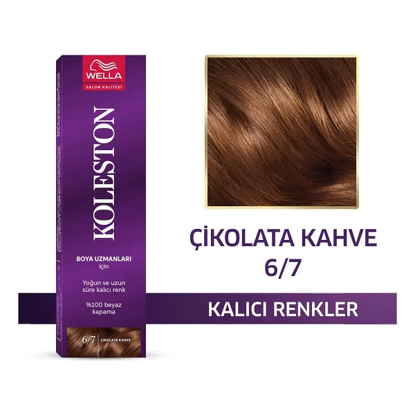 Koleston Single 6.7 Çikolata Kahve Saç Boyası - Görsel 7