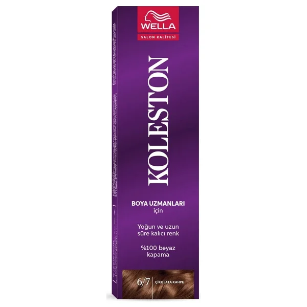 Koleston Single 6.7 Çikolata Kahve Saç Boyası - Görsel 8