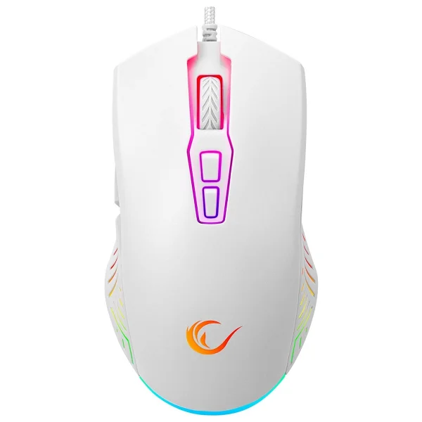 Rampage Spear Smx-G68 RGB Makrolu Ergonomik Optik Kablolu Oyuncu Mouse - Görsel 8