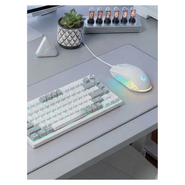 Rampage Spear Smx-G68 RGB Makrolu Ergonomik Optik Kablolu Oyuncu Mouse - Görsel 6
