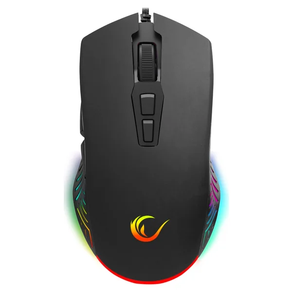 Rampage Spear Smx-G68 RGB Makrolu Ergonomik Optik Kablolu Oyuncu Mouse - Görsel 7