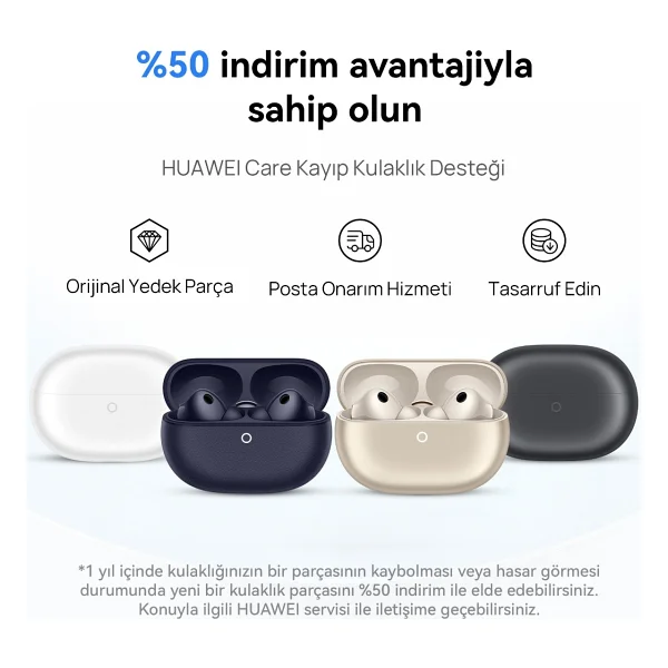 Huawei Freebuds Pro 5 ANC TWS Kulak İçi Bluetooth Kulaklık - Görsel 9