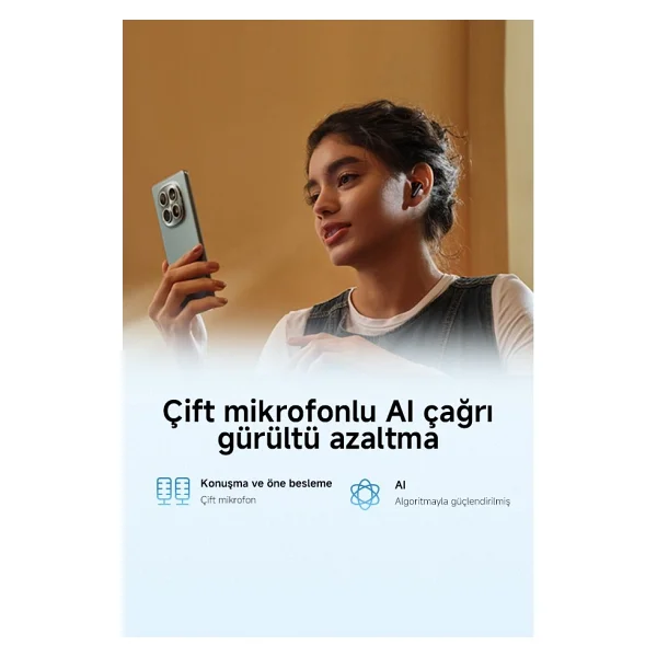 Xiaomi Redmi Buds 8 Active TWS Siyah Kulak İçi Bluetooth Kulaklık - Görsel 2
