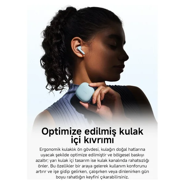 Xiaomi Redmi Buds 8 Active TWS Siyah Kulak İçi Bluetooth Kulaklık - Görsel 7