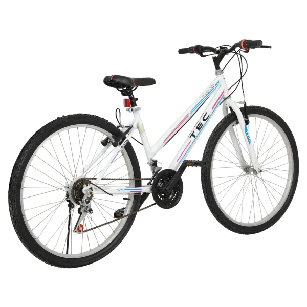 Vision Tec Eros 26" Jant 21 Vites Kadın Dağ Bisikleti Beyaz - Pembe & Vitesli Bisiklet - Görsel 5