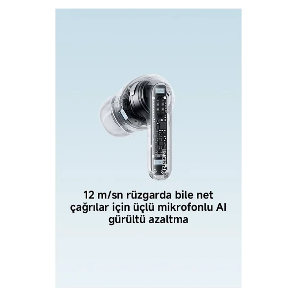 Xiaomi Redmi Buds 8 Pro ANC TWS Siyah Kulak İçi Bluetooth Kulaklık - Görsel 6