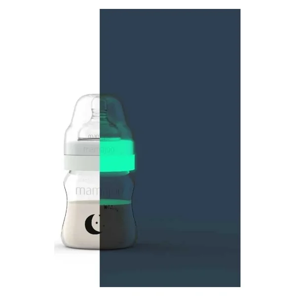 Mamajoo Gece & Gündüz Antikolik Biberon 160 Ml 0 Ay+ Yavaş Akışlı - Beyaz - Görsel 8