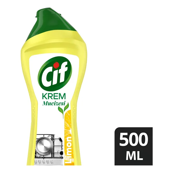 Cif Krem Yüzey Temizleyici 500 Ml - Görsel 8