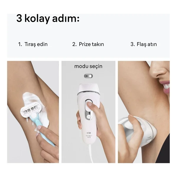 Braun Silk Expert Pro 3 Pl3122 Ipl Lazer Epilasyon Aleti - Görsel 7