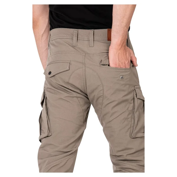 The Biker Jeans Truva Cargo Beige Erkek Motosiklet Pantolonu - Görsel 5