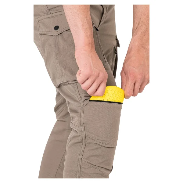 The Biker Jeans Truva Cargo Beige Erkek Motosiklet Pantolonu - Görsel 6