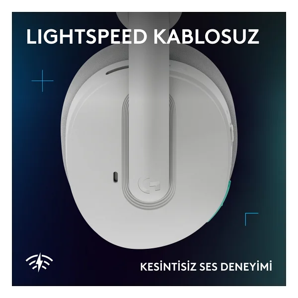 Logitech G325 Lightspeed Kablosuz Kulak Üstü Oyuncu Kulaklığı - Görsel 4