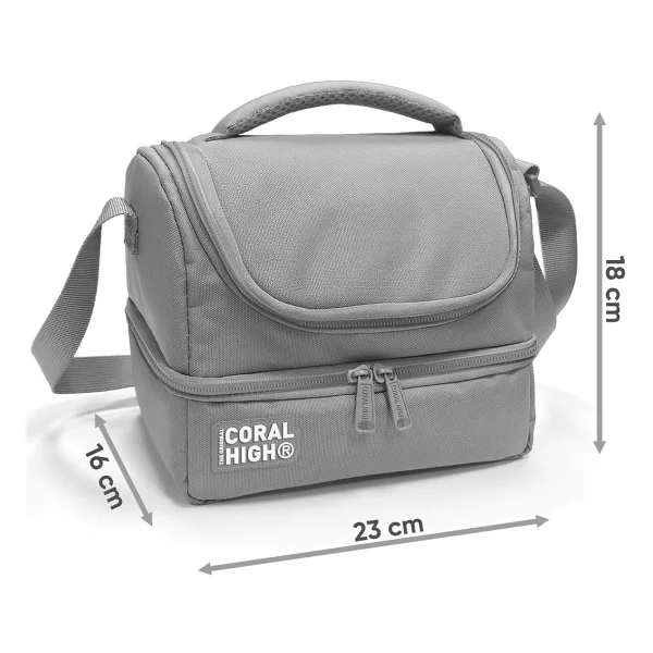 Coral High 37220 Kids Nefti Gamer Desenli 2 Katlı Termoslu Beslenme Çantası - Görsel 5