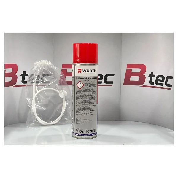 Würth Dizel Partikül Filtresi Temizleyici Hortumlu 400ml (Yeni Tarihli) - Görsel 2