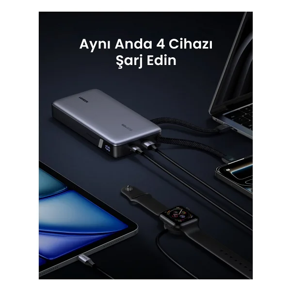 Ugreen Nexode 55995b 25000 mAh Hızlı Şarj Powerbank - Görsel 10