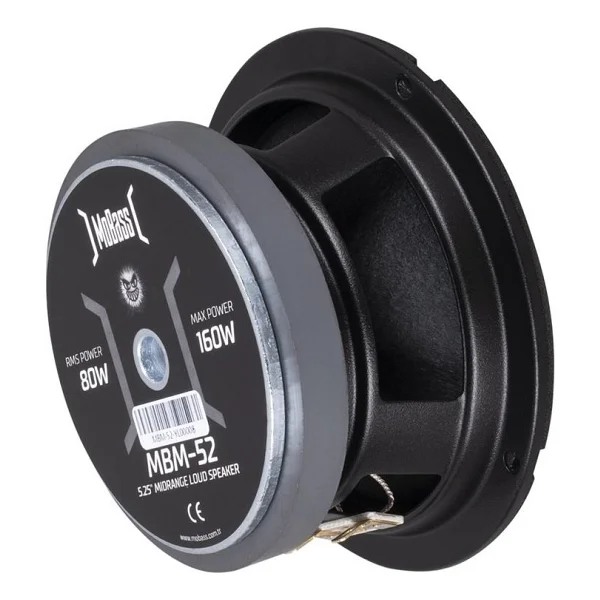 Mobass Mbm-52 160 W 13 Cm Midrange Oto Hoparlör - Görsel 2