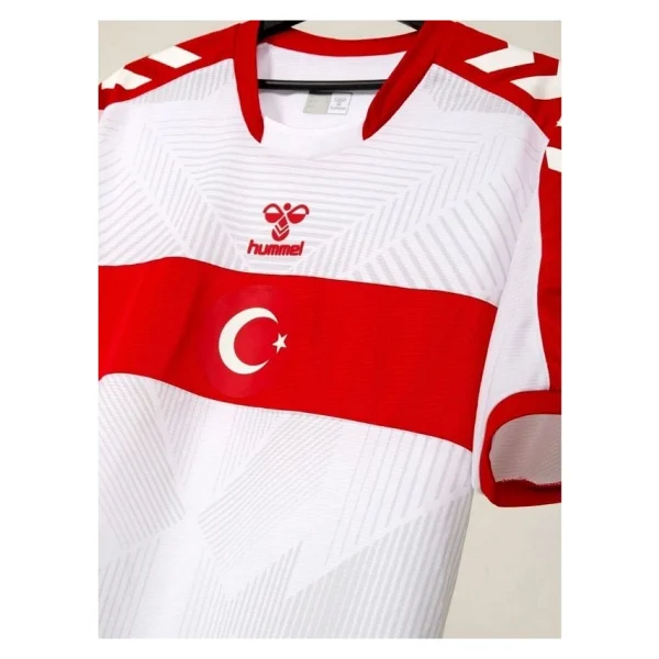 Hummel Milli Takım Forma 25-26 Erkek Beyaz - Kırmızı - Görsel 2