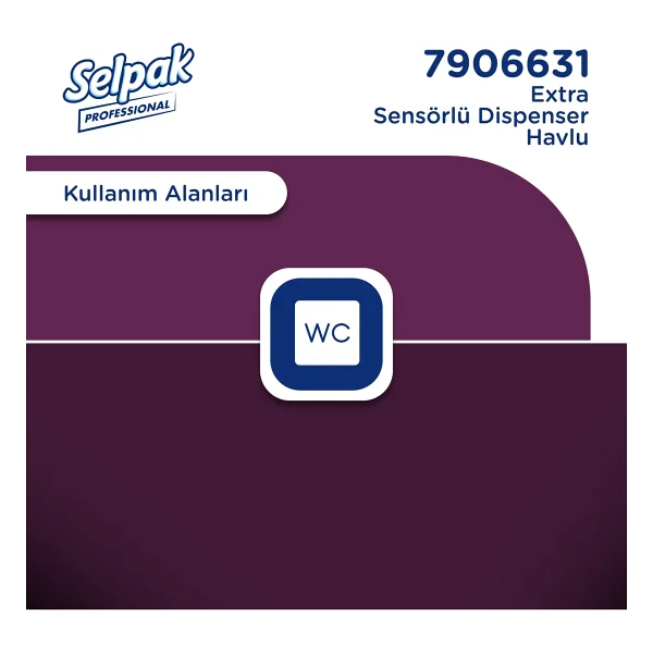 Selpak Professional Extra Sensörlü 21 Cm 135 Mt 6'lı Kağıt Havlu - Görsel 4