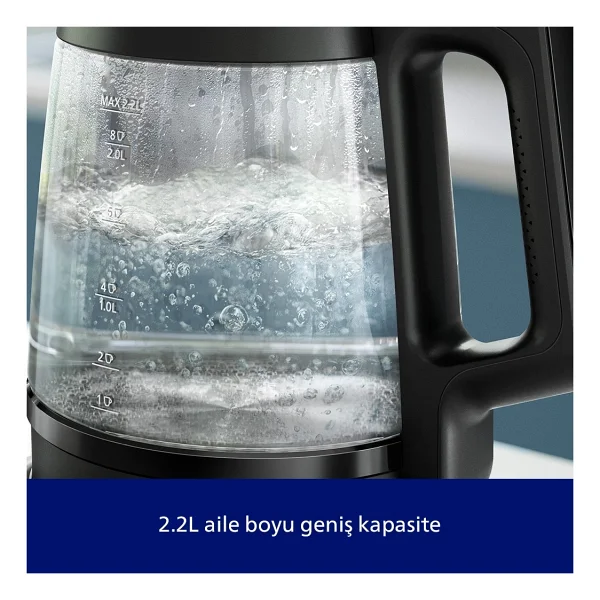 Philips 5000 Serisi Hd7360/00 1900 W Cam Çay Makinesi - Görsel 4