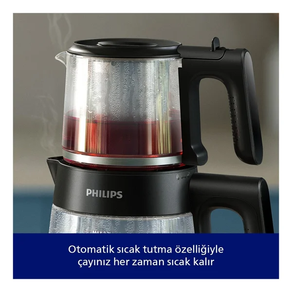 Philips 5000 Serisi Hd7360/00 1900 W Cam Çay Makinesi - Görsel 5