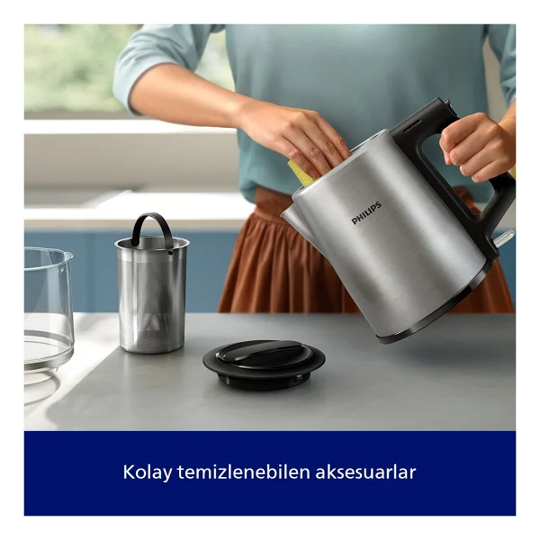 Philips Hd7350/00 1900 W Cam Demlikli Çay Makinesi - Görsel 7