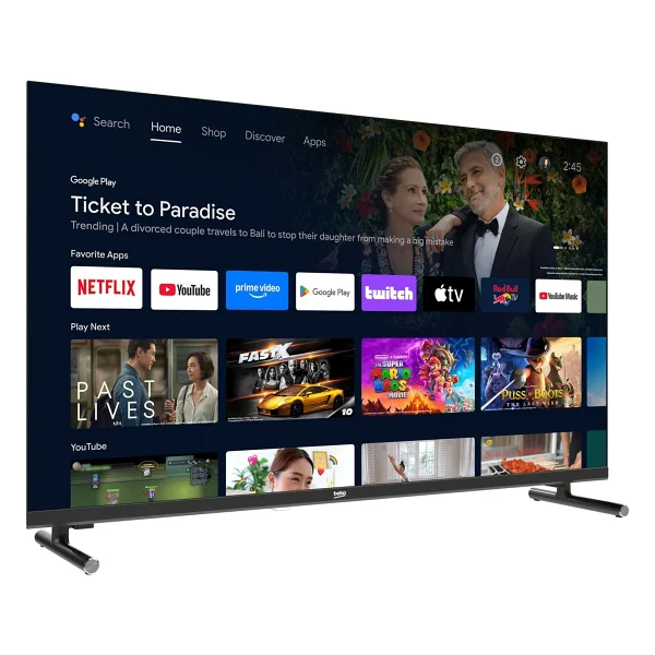 Beko Crystal 7 B 743 C 4K Ultra HD 43" 109 Ekran Uydu Alıcılı Google Smart LED TV - Görsel 4