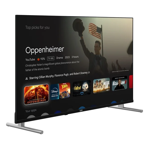 Beko Crystal 7 B 743 C 4K Ultra HD 43" 109 Ekran Uydu Alıcılı Google Smart LED TV