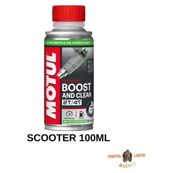 Motul Boost And Clean Scooter 0,100 Litre - Görsel 2