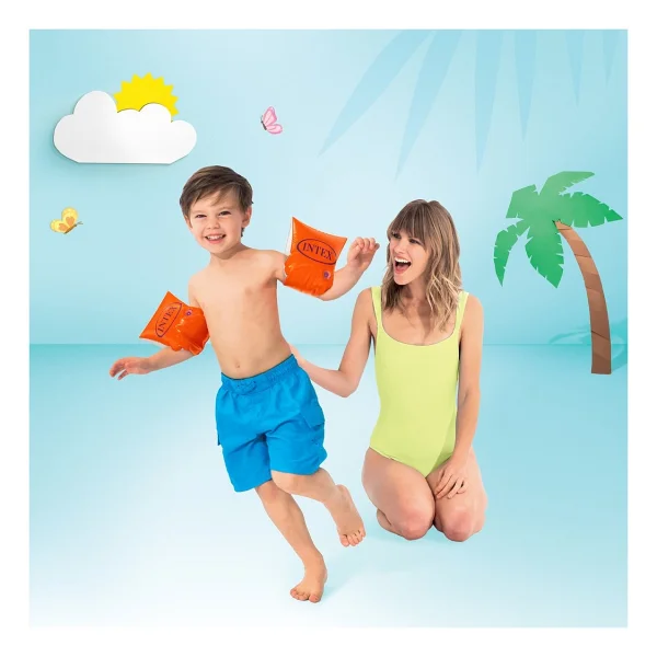 Intex 58641 30x15 Cm Kırmızı Çocuk Deniz Kolluğu - Görsel 5