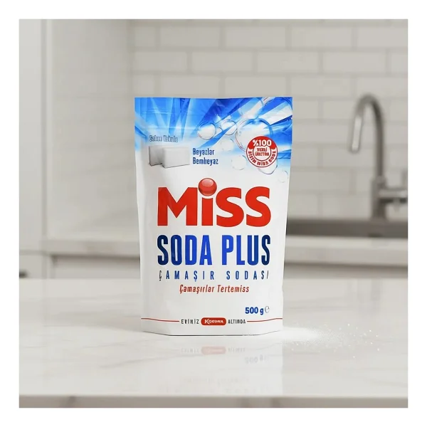 Miss Beyaz Sabun Kokulu Çamaşır Sodası 500 Gr - Görsel 3