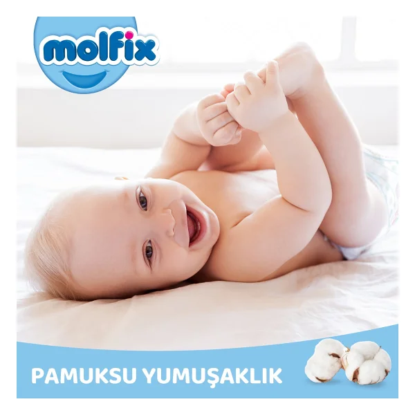 Molfix 1 Numara Yenidoğan 72'li 3 Adet Bebek Bezi - Görsel 6
