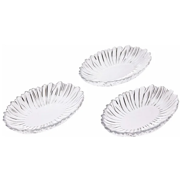 Paşabahçe Aurora 10545 3'lü 15 Cm Oval Servis Tabağı - Görsel 5