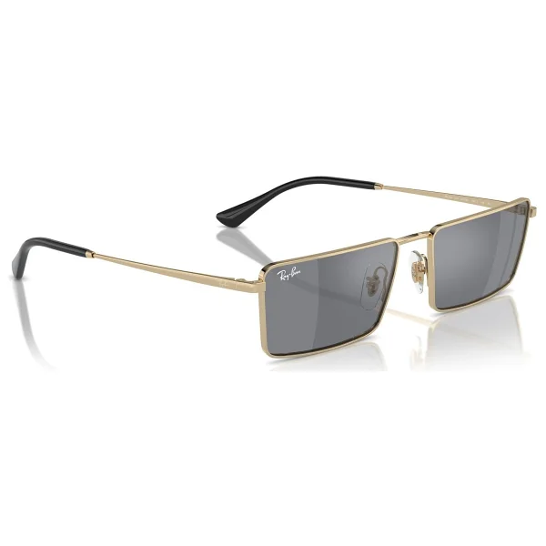 Ray-Ban Emy 3741 92136v Gold-Dark Grey Aynalı Güneş Gözlüğü - Görsel 6