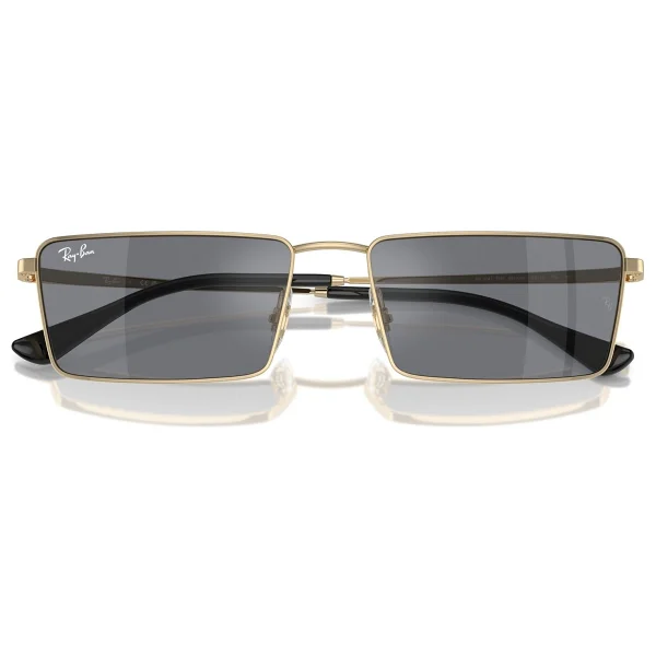 Ray-Ban Emy 3741 92136v Gold-Dark Grey Aynalı Güneş Gözlüğü - Görsel 8