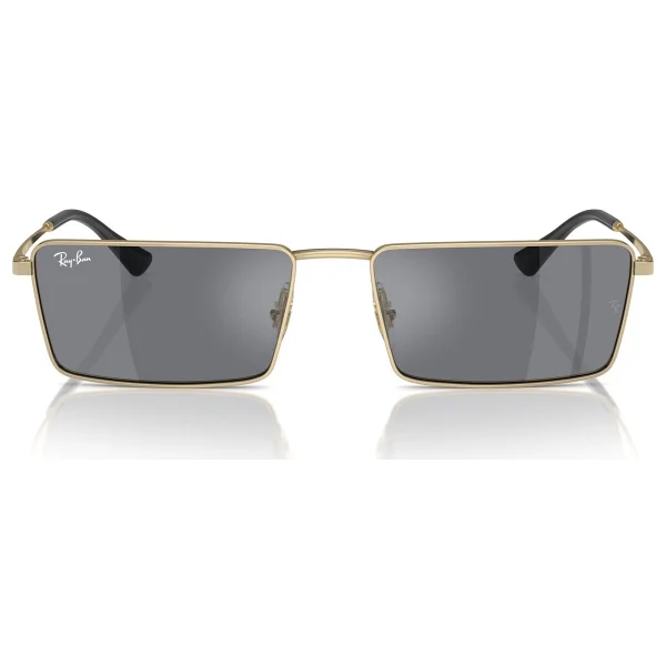 Ray-Ban Emy 3741 92136v Gold-Dark Grey Aynalı Güneş Gözlüğü - Görsel 9