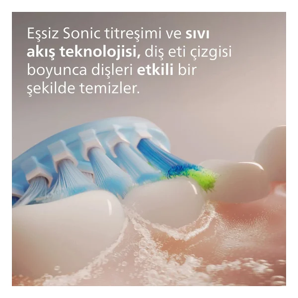 Philips Hx9042/87 Sonicare Premium Plak Defans 2'li Diş Fırçası Başlığı - Görsel 3